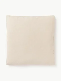 Baumwoll-Kissenhülle Rino mit Strukturmuster