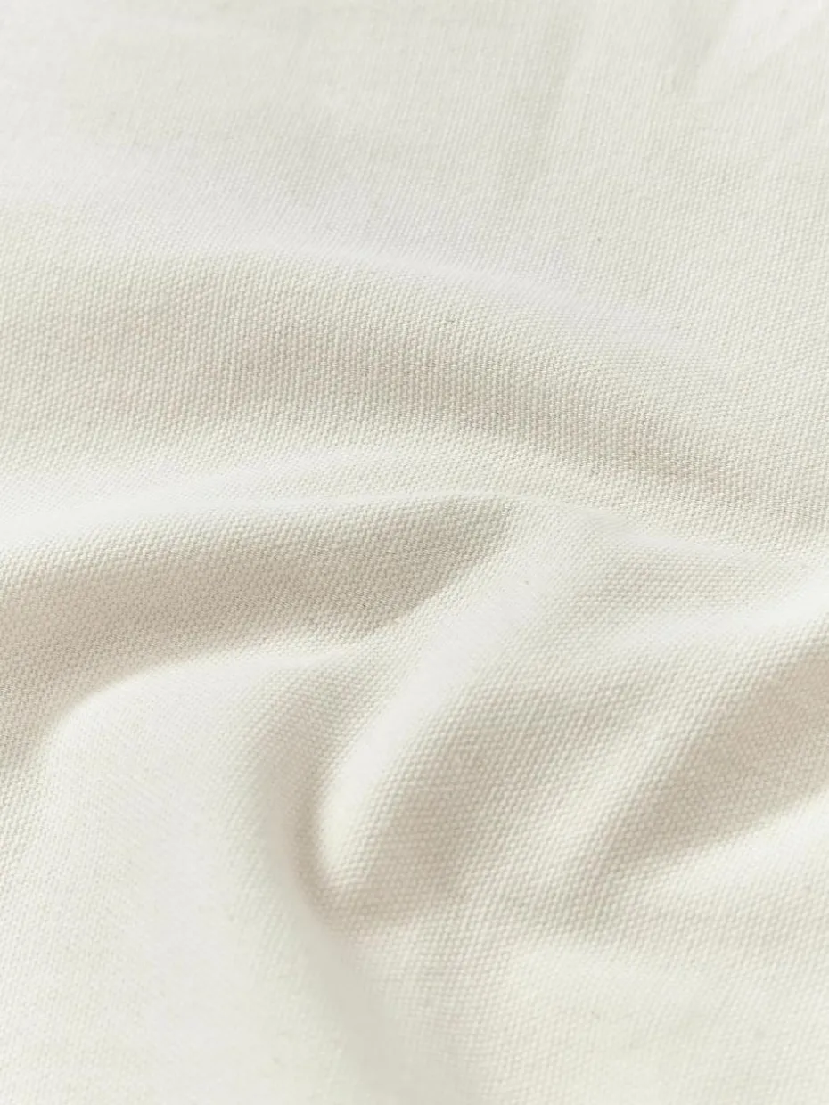 Baumwoll-Kissenhülle Sela mit getuftetem Pflanzen-Motiv