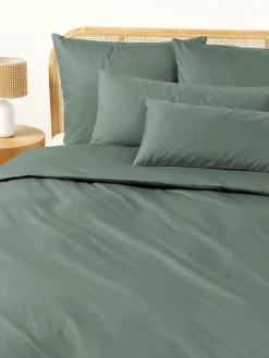 Baumwollperkal-Bettdeckenbezug Elsie