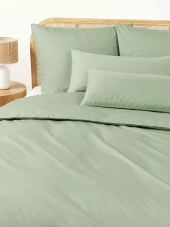 Baumwollperkal-Bettdeckenbezug Elsie