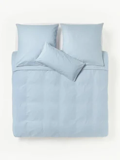 Baumwollperkal-Bettdeckenbezug Daria mit Keder