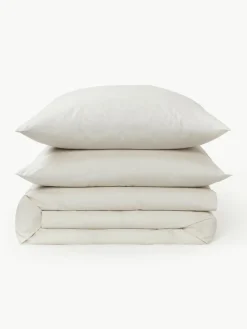 Baumwollperkal-Bettdeckenbezug Elsie