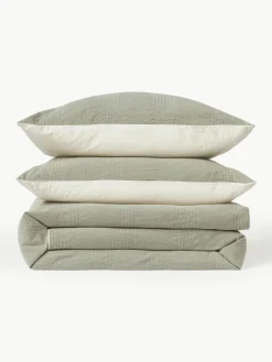 Baumwollperkal-Bettdeckenbezug Graham