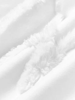 Baumwollperkal-Bettdeckenbezug Madeline mit getufteter Verzierung