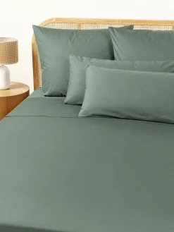 Baumwollperkal-Betttuch Elsie