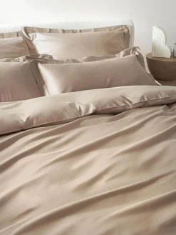 Baumwollsatin-Bettdeckenbezug Premium