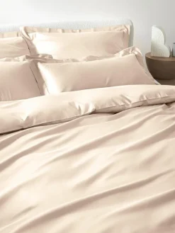 Baumwollsatin-Bettdeckenbezug Premium