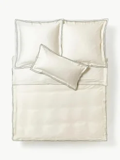 Baumwollsatin-Bettdeckenbezug Carlotta