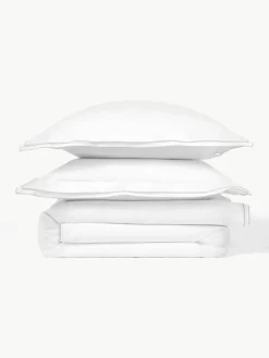 Baumwollsatin-Bettdeckenbezug Carlotta