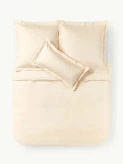 Baumwollsatin-Bettdeckenbezug Premium