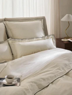 Baumwollsatin-Bettdeckenbezug Carlotta