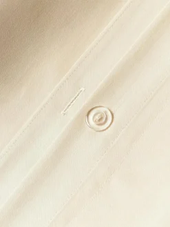 Baumwollsatin-Bettdeckenbezug Sakura mit Blumen-Print