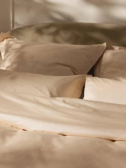 Baumwollsatin-Bettdeckenbezug Premium