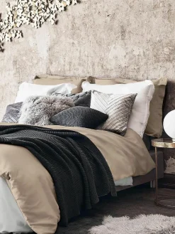 Baumwollsatin-Bettdeckenbezug Premium