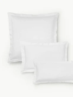 Baumwollsatin-Kopfkissenbezug Premium