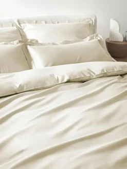 Baumwollsatin-Kopfkissenbezug Premium