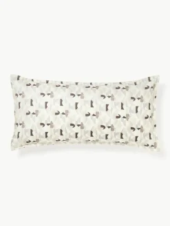 Baumwollsatin-Kopfkissenbezug Cadence mit abstraktem Muster