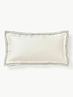 Baumwollsatin-Kopfkissenbezug Carlotta