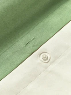 Baumwollsatin-Kopfkissenbezug mit Farbverlauf Jania