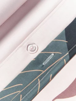 Baumwollsatin-Kopfkissenbezug Flora