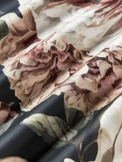 Baumwollsatin-Kopfkissenbezug Blossom