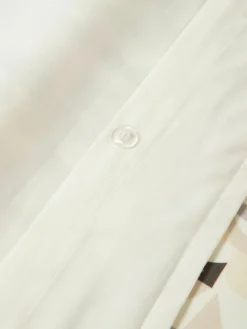 Baumwollsatin-Kopfkissenbezug Cadence mit abstraktem Muster