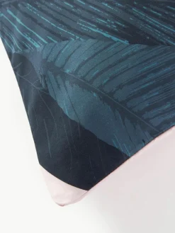 Baumwollsatin-Kopfkissenbezug Flora