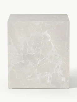 Beistelltisch Lesley in Travertin-Optik