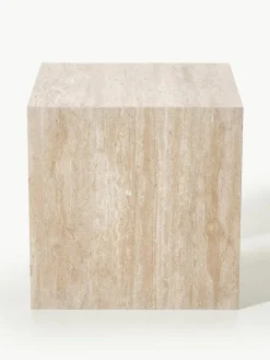 Beistelltische Varu aus Travertin, 2er-Set