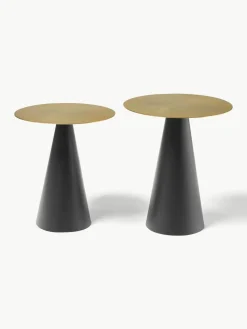 Beistelltische Zelda aus Metall, 2er-Set