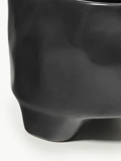 Übertopf Esca aus Steinzeug, H 24 cm