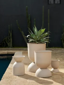 Übertopf Hourglass, H 30 cm