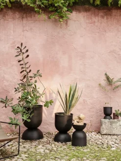 Übertopf Hourglass, H 30 cm