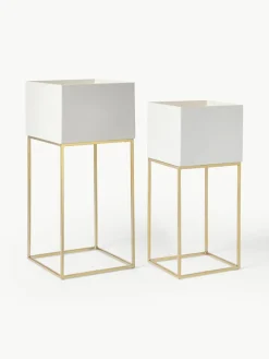 Übertopf-Set Palesa aus Metall, 2er-Set