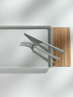 Besteck-Set Zest mit Stonewashed Oberfläche, 6 Personen (24-tlg.)