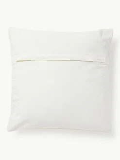 Bestickte Baumwoll-Kissenhülle Bardia