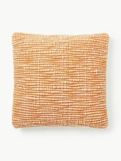 Bestickte Woll-Kissenhülle Jaira