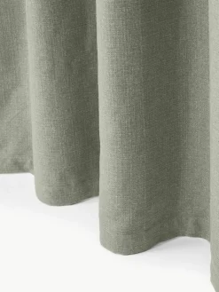 Blickdichter Vorhang Jensen mit Multiband, 2 Stück