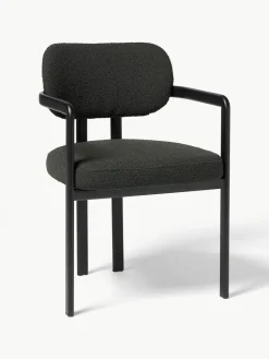 Bouclé-Armlehnstuhl Adrien