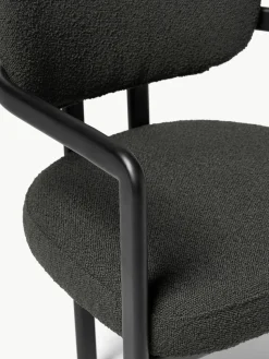 Bouclé-Armlehnstuhl Adrien