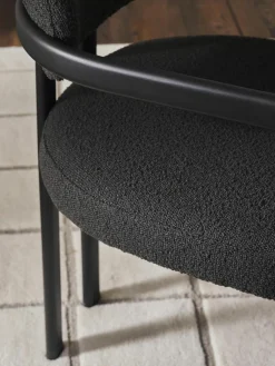 Bouclé-Armlehnstuhl Adrien