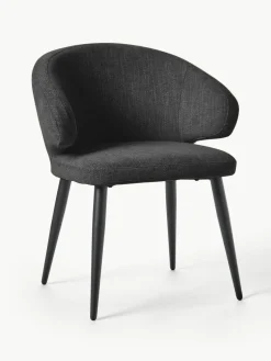 Bouclé-Armlehnstuhl Celia