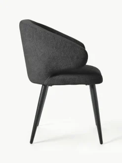 Bouclé-Armlehnstuhl Celia