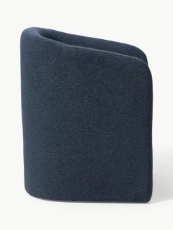 Bouclé-Armlehnstuhl Mairo