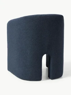 Bouclé-Armlehnstuhl Mairo