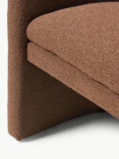 Bouclé-Armlehnstuhl Mairo