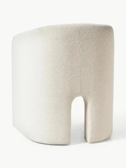 Bouclé-Armlehnstuhl Mairo