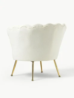 Bouclé-Cocktailsessel Oyster