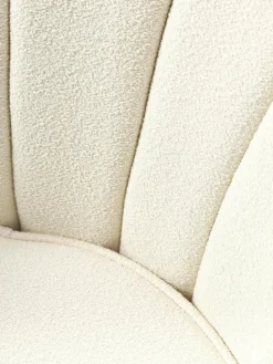 Bouclé-Cocktailsessel Oyster