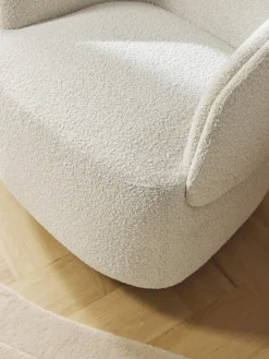 Bouclé-Drehsessel Irene